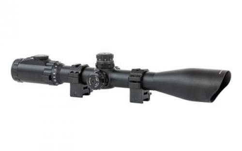 Leapers, Inc. - UTG AccuShot, Rifle Scope, 4-16X 44, 30MM, 36-Color Mil-Dot Reticle, Black SCP3-U416AOIEW