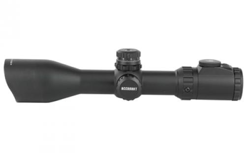 Leapers, Inc. - UTG AccuShot, Compact Rifle Scope, 4-16X 44, 30MM, 36-Color Mil-Dot Reticle, Black SCP3-UM416AOIEW