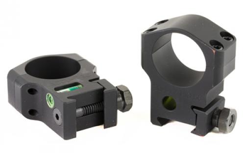 Accu-Tac ScoScope Rings, 30mm High (Clears 56mm Lens), Black Finish HSR-300