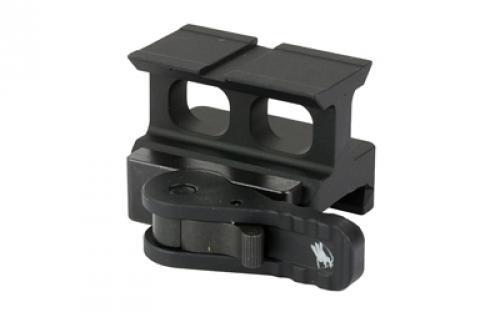 American Defense Mfg. AD-509T, Optic Mount, Co-Witness Height, Anodized Finish, Black, Quick Release, Fits Holosun 509T Footprint AD-509T-10-STD