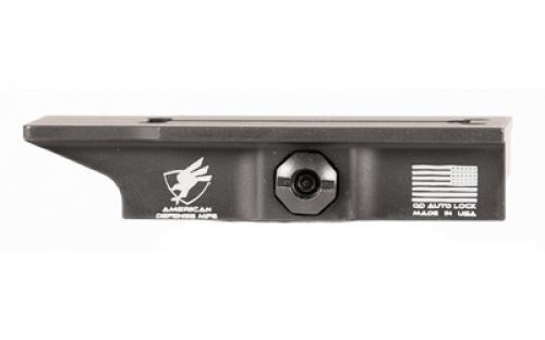 American Defense Mfg. AD-510C, Optic Mount Co-Witness, Anodized Finish, Black, Quick Release, Fits Holosun 510C AD-510C-10-STD