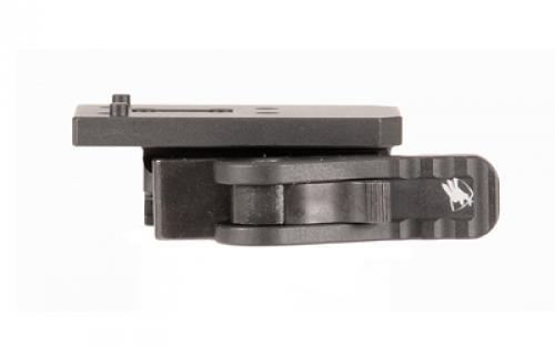 American Defense Mfg. AD-AEMS, Optic Mount, Co-Witness Height, Anodized Finish, Black, Quick Release, Fits Holosun 510C AD-AEMS-10-STD