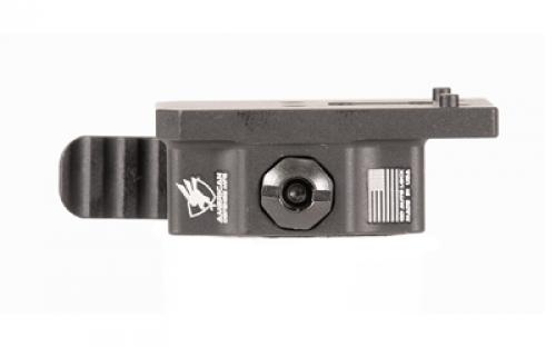 American Defense Mfg. AD-AEMS, Optic Mount, Co-Witness Height, Anodized Finish, Black, Quick Release, Fits Holosun 510C AD-AEMS-10-STD