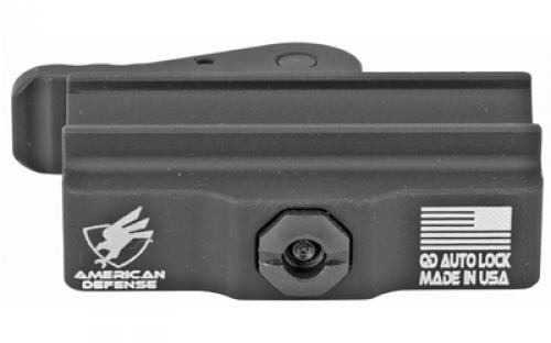 American Defense Mfg. AD-B2 Modular Base, Quick Detach, Fits Mini ACOG, Black AD-B2-STD