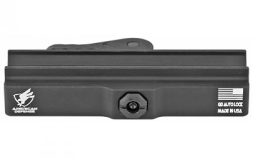 American Defense Mfg. AD-B3 Modular Base, Quick Detach, Fits Full Size ACOG, Black AD-B3-STD