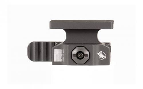 American Defense Mfg. AD-MRO, Optic Mount, Co-Witness Height, Anodized Finish, Black, Quick Release, Fits Trijicon MRO AD-MRO-LW-10-STD