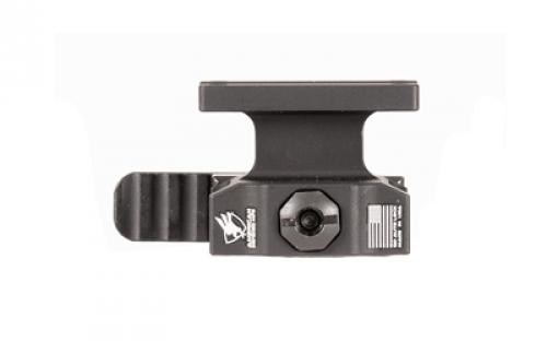 American Defense Mfg. AD-MRO, Optic Mount, Lower 1/3 Height, Anodized Finish, Black, Quick Release, Fits Trijicon MRO AD-MRO-LW-11-STD