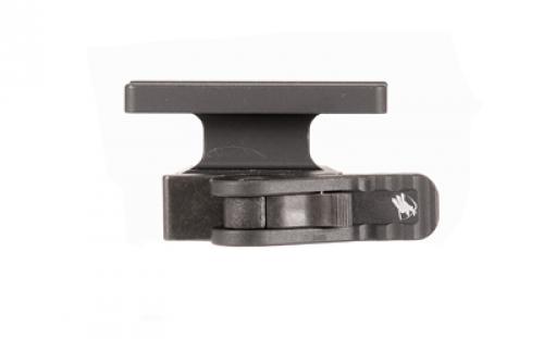 American Defense Mfg. AD-T1, Optic Mount, Co-Witness Height, Anodized Finish, Black, Quick Release, Fits Aimpoint Micro T1/T2/Comp M5 AD-T1-LW-10-STD