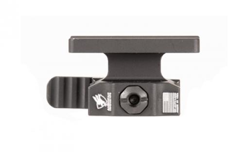 American Defense Mfg. AD-T1, Optic Mount, Co-Witness Height, Anodized Finish, Black, Quick Release, Fits Aimpoint Micro T1/T2/Comp M5 AD-T1-LW-10-STD