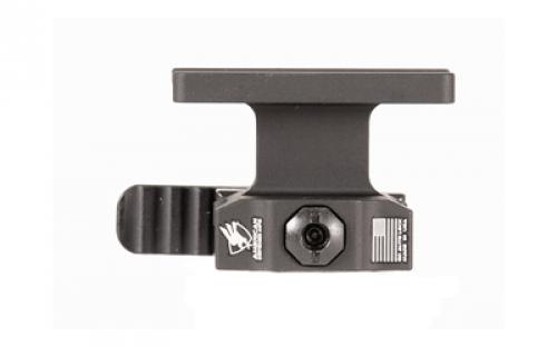 American Defense Mfg. AD-T1, Optic Mount, Lower 1/3, Anodized Finish, Black, Quick Release, Fits Aimpoint Micro T1/T2/Comp5 AD-T1-LW-11-STD