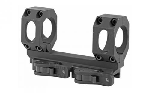 American Defense Mfg. AD-Recon-S Scope Mount, Dual Quick Detach, Vertical Spit Rings, 30MM, Standard Height, Black AD-RECON-S-30-STD