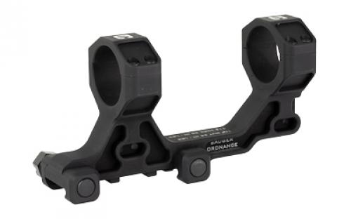 Badger Ordnance Condition One Modular Mount, 30mm, Assaulter Height, 1.93, Black 193-300B