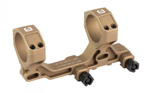 Badger Ordnance Condition One Modular Mount, 34mm, Assaulter Height, 1.93, Tan 193-340