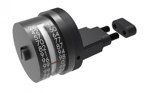 Badger Ordnance ANGLE COSINE INDICATOR, Fits Badger Ordnance Condition 1 Mount, Black 200-20BA