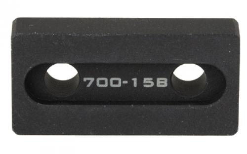 Badger Ordnance Condition One Arc Riser, Compatible with C1 ARC Accessory, .250 Tall, Anodized Finish, Black 700-15B