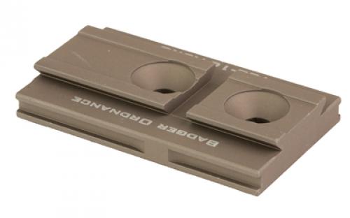 Badger Ordnance C1 12 O'Clock Top Optical Platform, Fits Aimpoint Acro, For Use with C1 Arc, Anodized Finish, Tan 700-16