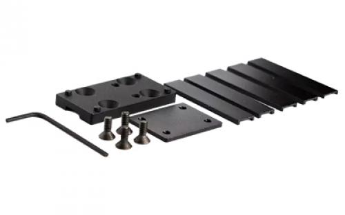 Burris Speedbead, Universal Vent Rib Mount, Fits Standard Shotgun Vent Rib, For Burris FastFire, Anodized Finish, Black 410688
