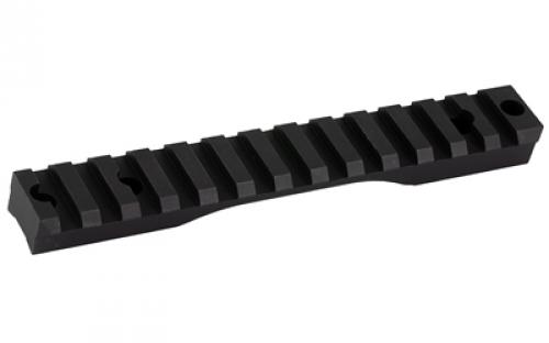 Christensen Arms 1 Piece Base, Black, Anodized, 0MOA, Compatible with Remington 700 Short Action 810-00012-00
