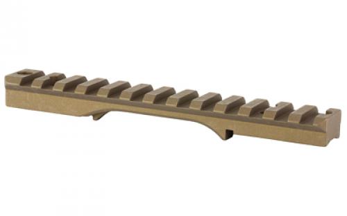 Christensen Arms 1 Piece Base, Burnt Bronze, Cerakote, 0MOA, Compatible with Remington 700 Short Action 810-00012-04