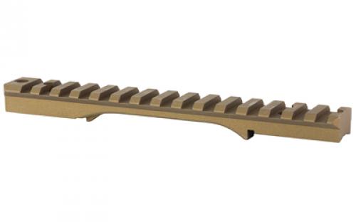 Christensen Arms 1 Piece Base, Burnt Bronze, Cerakote, 0MOA, Compatible with Remington 700 Long Action 810-00012-06