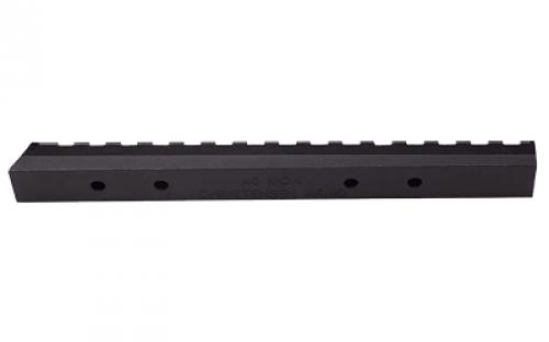 Christensen Arms 1 Piece Base, Black, Anodized, Compatible with Christensen Arms Ranger 22, 0 MOA Base 810-00039-00
