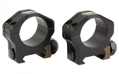 Christensen Arms Ultralight, 1" Scope Rings, Low, Lightweight, Black, Anodized, 810-00041-00