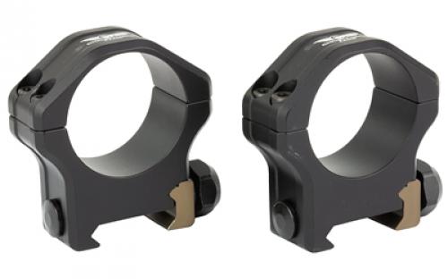 Christensen Arms Ultralight, 30MM Scope Rings, Medium, Lightweight, Black, Anodized 810-00041-03