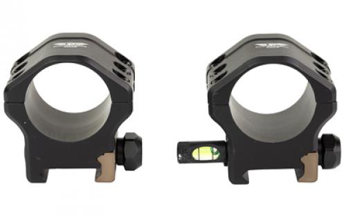 Christensen Arms Tactical, 30MM Scope Rings, Medium Height, Black, Anodized 810-00042-01
