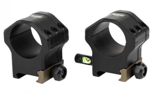 Christensen Arms Tactical, 30MM Scope Rings, High Height, Black, Anodized 810-00042-02