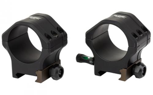 Christensen Arms Tactical, 34MM Scope Rings, Medium Height, Black, Anodized 810-00042-03