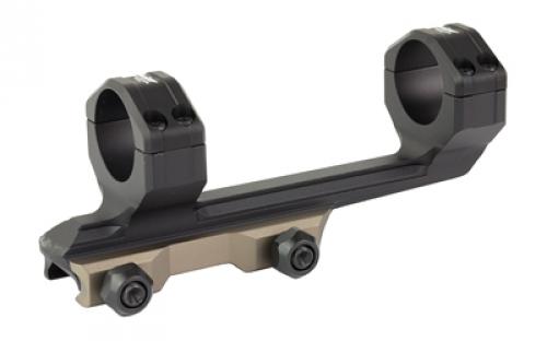 Christensen Arms 1 Piece Cantilever Mount, Black, Anodized, Fits 1 Tubes, 0 MOA 810-00043-00