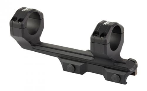 Christensen Arms 1 Piece Cantilever Mount, Black, Anodized, Fits 1" Tubes, 0 MOA 810-00043-00