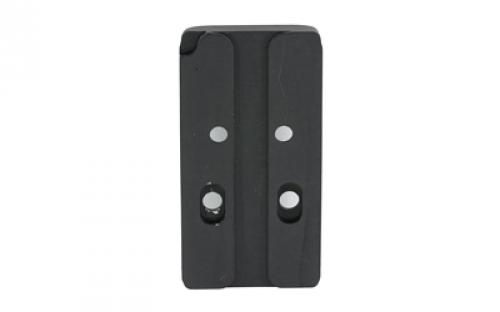 C&H Precision Weapons CHP Adapter Plate, Fits the Glock MOS (Not the Glock 43x or 48) Converting it to the Delta Point Pro, Anodized Finish, Black, Includes Mounting Hardware GL-DPP-EFLX