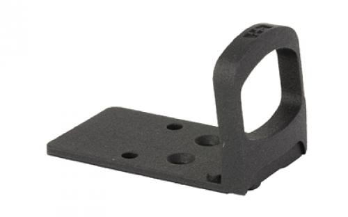 C&H Precision Weapons CHP Adapter Plate, Fits the Glock MOS Converting it to the Holosun 407C/507C/508T, Black, Round Face Protective Guard, Includes Mounting Hardware GL-DEF-ROUND