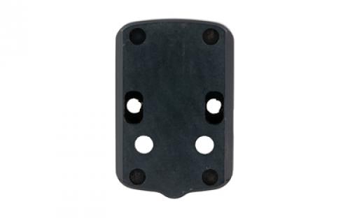C&H Precision Weapons CHP Adapter Plate, For Glock 43x/48 MOS Converting it to a Trijicon RMR/SRO, Holosun 507C/407C,508T, Anodized Finish, Black, Includes Mounting Hardware GLX-RSH