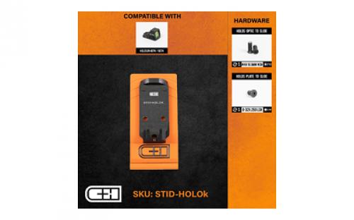 C&H Precision Weapons Staccato Duo, 407K/507K, Mount, Black, Fits Staccato, Anodized STID-HOLOK