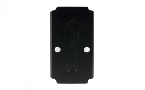 C&H Precision Weapons CHP Adapter Plate, Converts the S&W 2.0 Core to Trijicon RMR/SRO/Holosun 407C/507C/508C/508T, Anodized Finish, Black, Includes Mounting Hardware SWMP-RSH-975