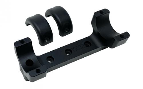 DNZ Game Reaper, 1" Medium, Fits 2010 and Newer CVA Black Powder, and All CVA Rifles, Aluminum, Black 10032