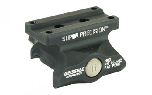 Geissele Automatics Super Precision, Mount, Fits Trijicon MRO, Absolute Co-Witness, Black 05-402B