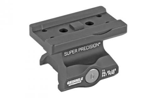 Geissele Automatics Super Precision, Mount, Fits Aimpoint T1, Lower 1/3 Co-Witness, Black 05-469B