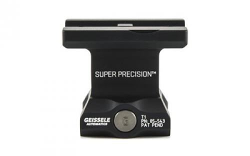 Geissele Automatics Super Precision, Mount, Fits Aimpoint T1 & T1 Patterned Optics, APT1, 1.93 Height, Black 05-543B