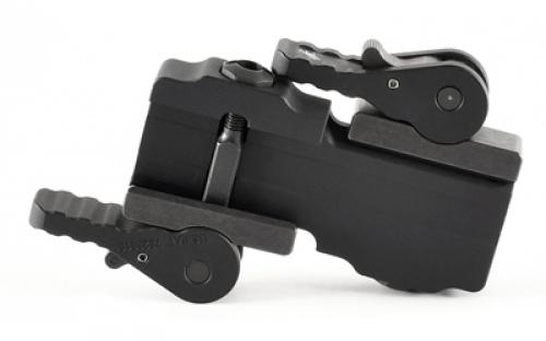 IRAYUSA Quick Detach Mount, Anodized Finish, Black, Fits Picatinny/Helmet Rail IRAY-AC36