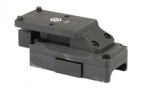 Kinetic Development Group, LLC SIDELOK Mount, Fits Trijicon RMR, Absolute Co-Witness, Black Finish SID5-230