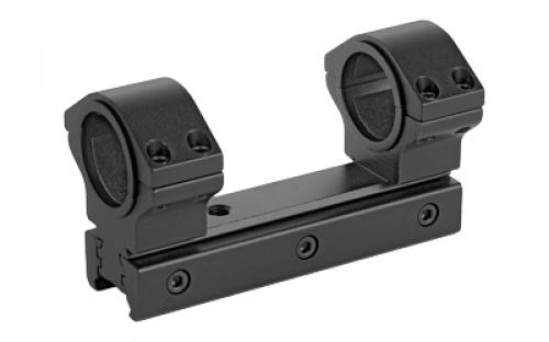 Konus One-Piece Ring Mount, Fits 32mm to 52mm Objective Lenses, For 1 and 30mm Scopes, Matte Black 7237