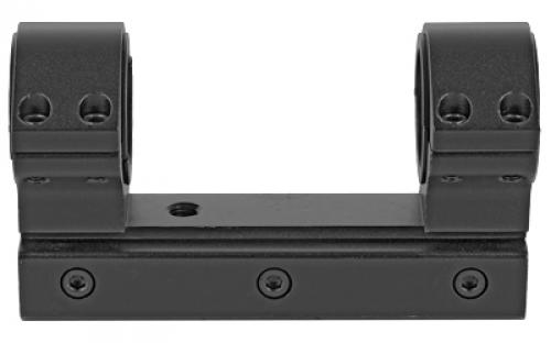 Konus One-Piece Ring Mount, Fits 32mm to 52mm Objective Lenses, For 1" and 30mm Scopes, Matte Black 7237