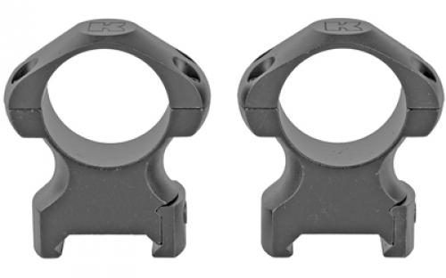 Konus High 1 Steel Ring Mounts, Weaver/Picatinny, Ring, Matte Black, Fits Up To 52mm Objective Lens 7400