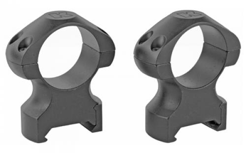 Konus High 1" Steel Ring Mounts, Weaver/Picatinny, Ring, Matte Black, Fits Up To 52mm Objective Lens 7400
