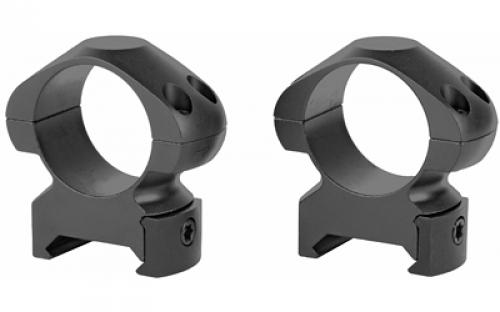 Konus Medium 1" Steel Ring Mounts, Weaver/Picatinny, Ring, Matte Black, Fits Up To 40mm Objective Lens 7401