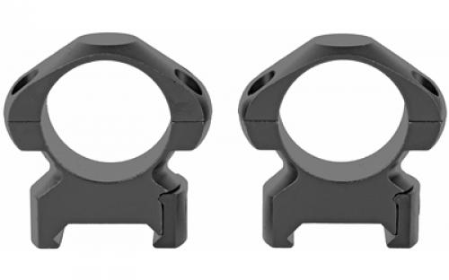 Konus Medium 1" Steel Ring Mounts, Weaver/Picatinny, Ring, Matte Black, Fits Up To 40mm Objective Lens 7401