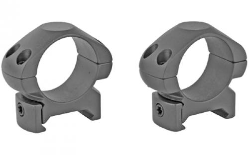 Konus Low 1" Steel Ring Mounts, Weaver/Picatinny, Ring, Matte Black, Fits Up To 32mm Objective Lens 7402